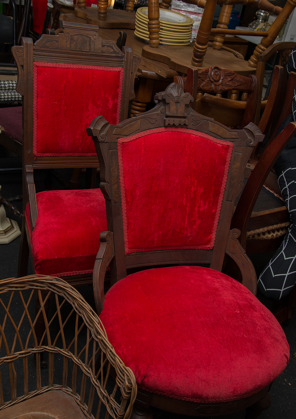 antique chairs Northern Chautauqua Canine Rescue
