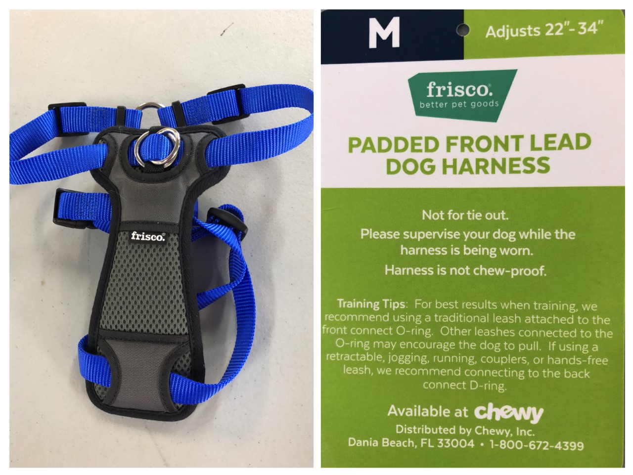Frisco Dog Harness Northern Chautauqua Canine Rescue